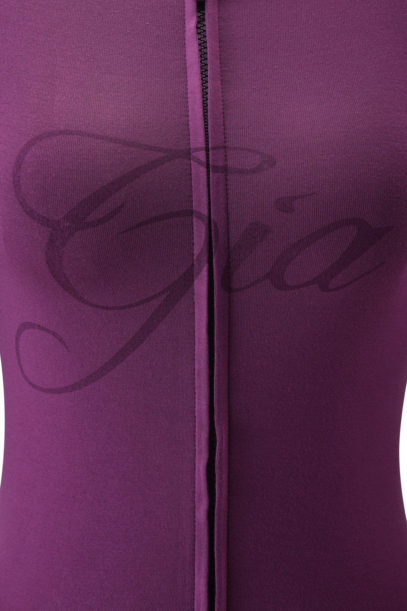 BLARE HOODIE - PLUM