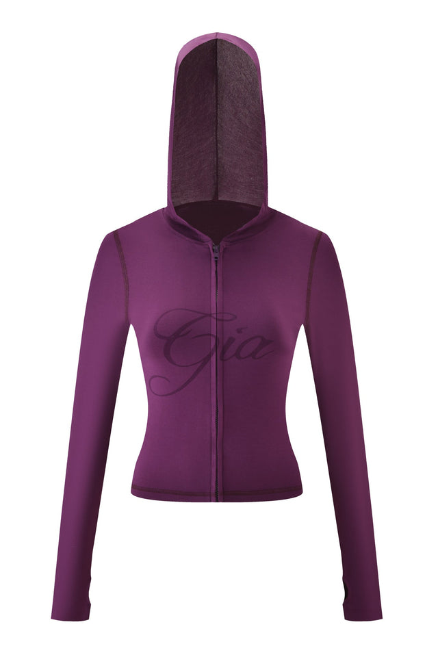 BLARE HOODIE - PLUM