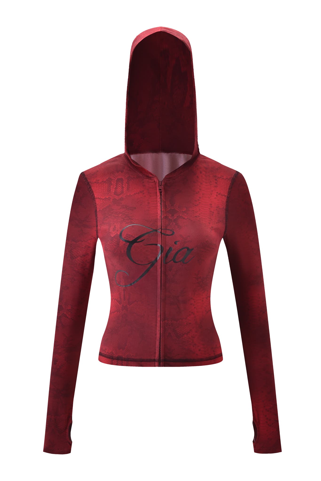 BLARE HOODIE - RED SERPENTINE