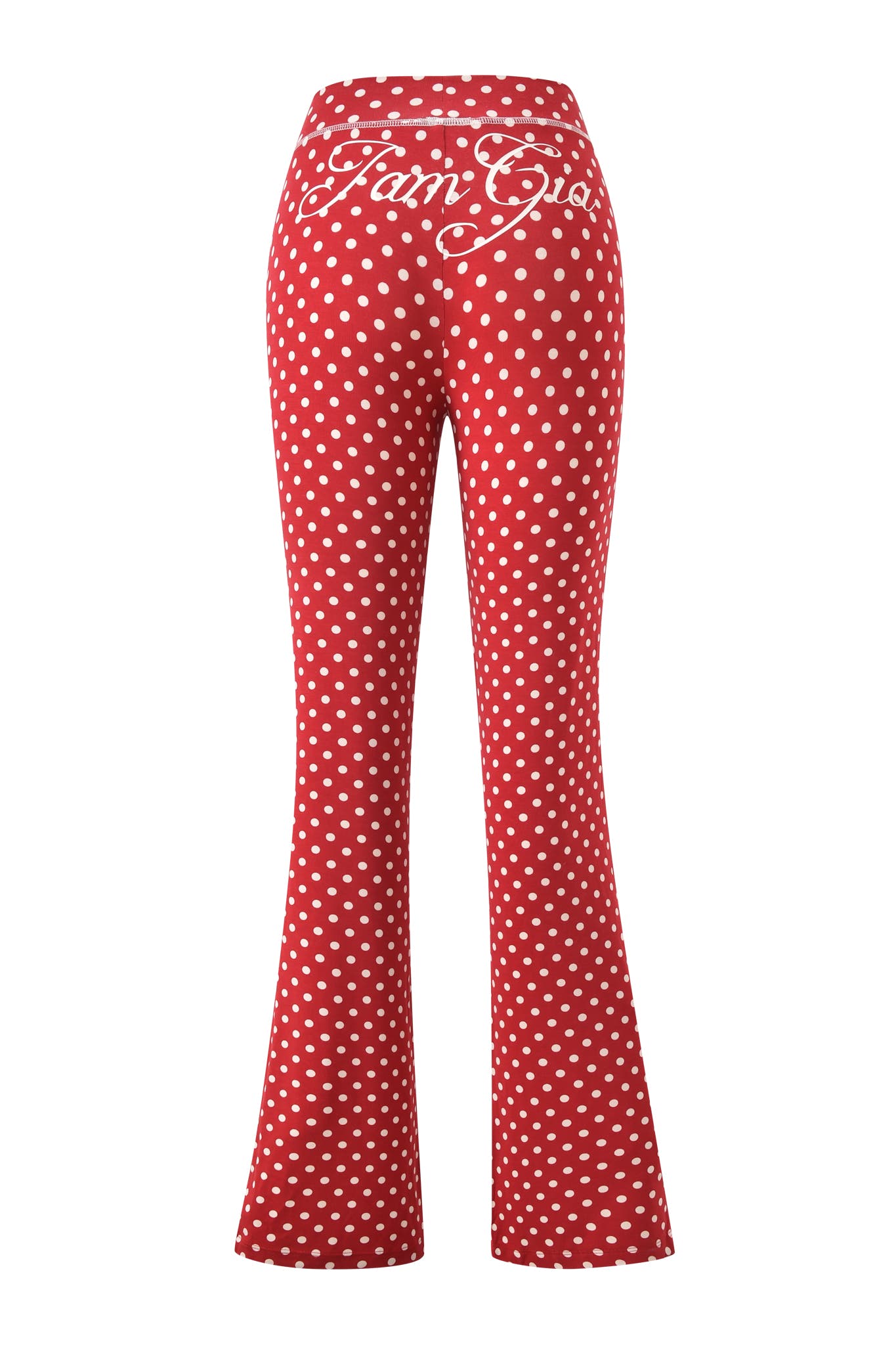 BLARE TRACKPANT - RED POLKA DOT