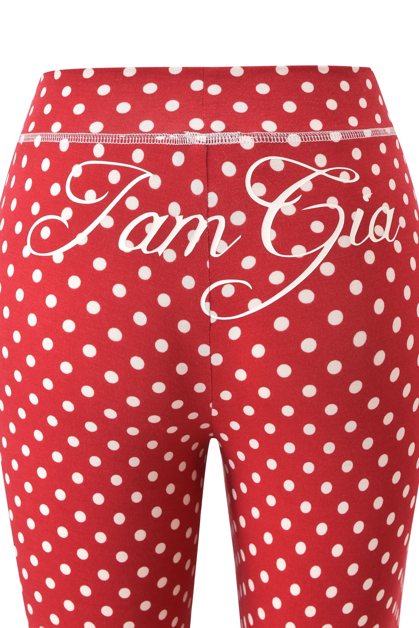 BLARE TRACKPANT - RED POLKA DOT