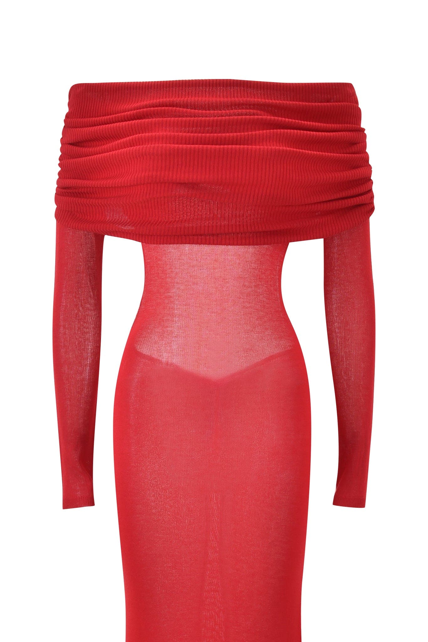 VEYRA MAXI DRESS - RED