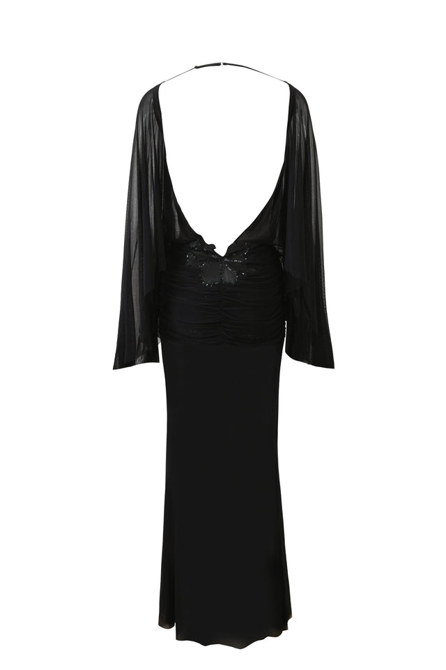 ELARIA MAXI DRESS - BLACK