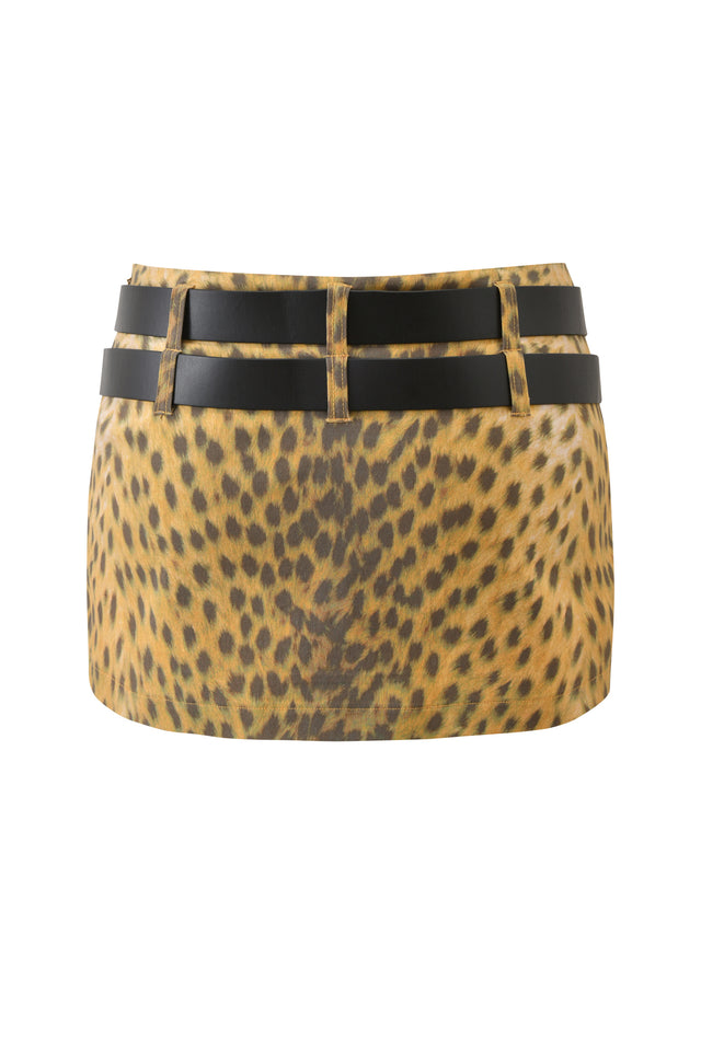 DEVON MINI SKORT - CHEETAH