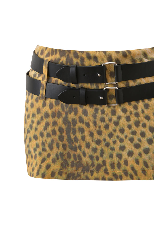 DEVON MINI SKORT - CHEETAH
