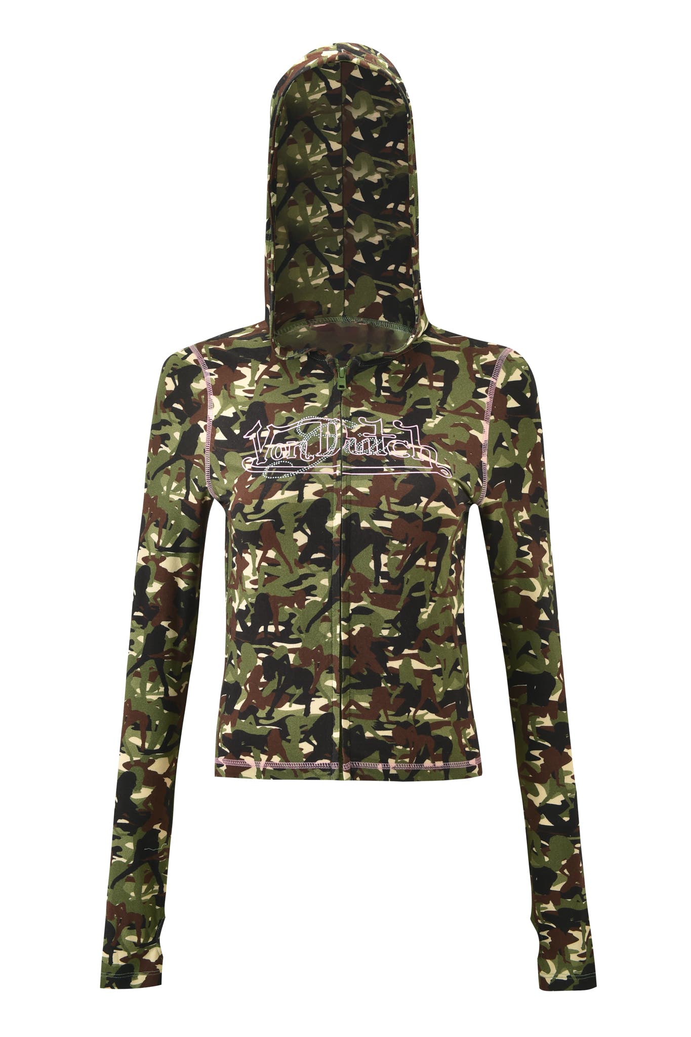 I.AM.GIA X VON DUTCH BLARE HOODIE - GIA GIRL CAMO