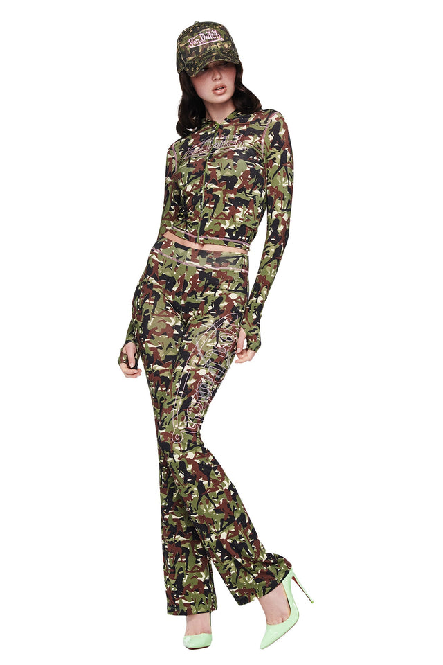 I.AM.GIA X VON DUTCH BLARE HOODIE - GIA GIRL CAMO