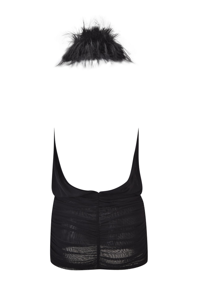 YARA MINI DRESS - BLACK