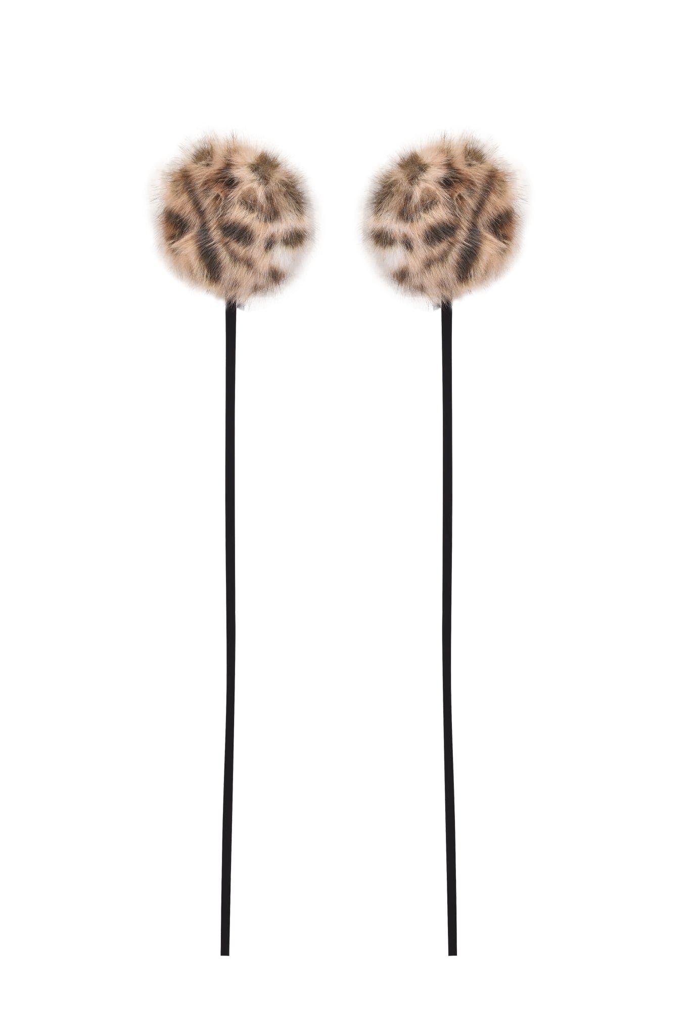 FAWN HEADPHONE COVERS - LEOPARD