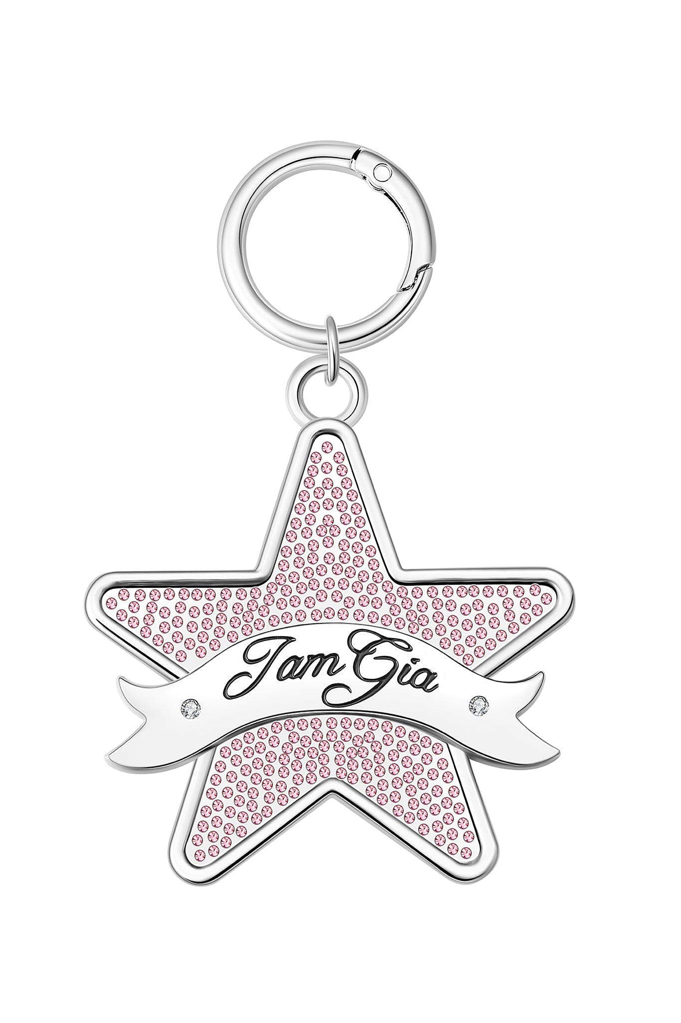 I.AM.GIA X VON DUTCH STAR KEYCHAIN - PINK STAR