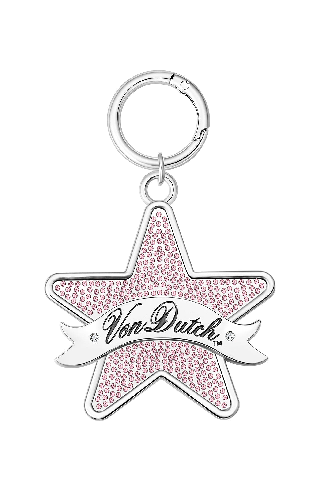 I.AM.GIA X VON DUTCH STAR KEYCHAIN - PINK STAR