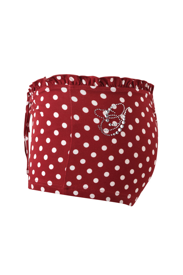 MELANIE SHORT - RED POLKA DOT