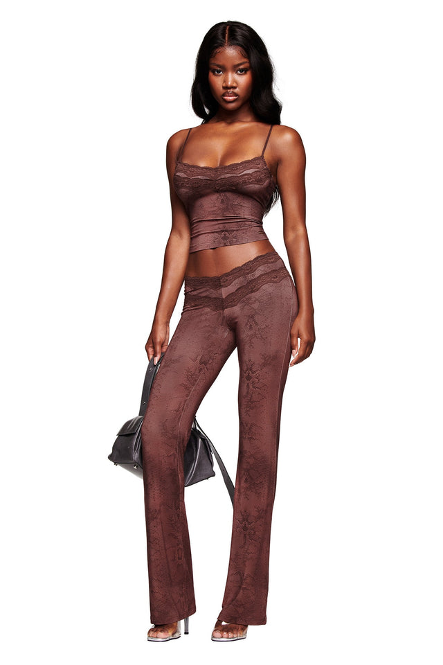 BEAU PANT - BROWN